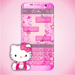 theme pink keyboard for Whatsapp आइकन