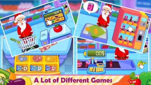 Santa Supermarket Shopping screenshot 4