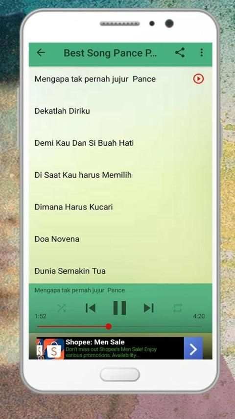 50 Tembang Terbaik Pance Pondaag screenshot 2