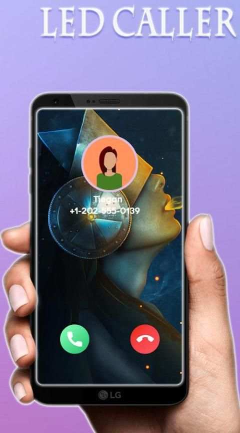 Call Color Flash - Color Call Screen स्क्रीनशॉट 2