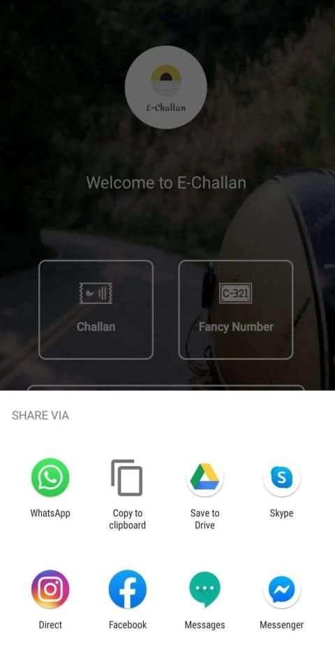 E-Challan screenshot 1