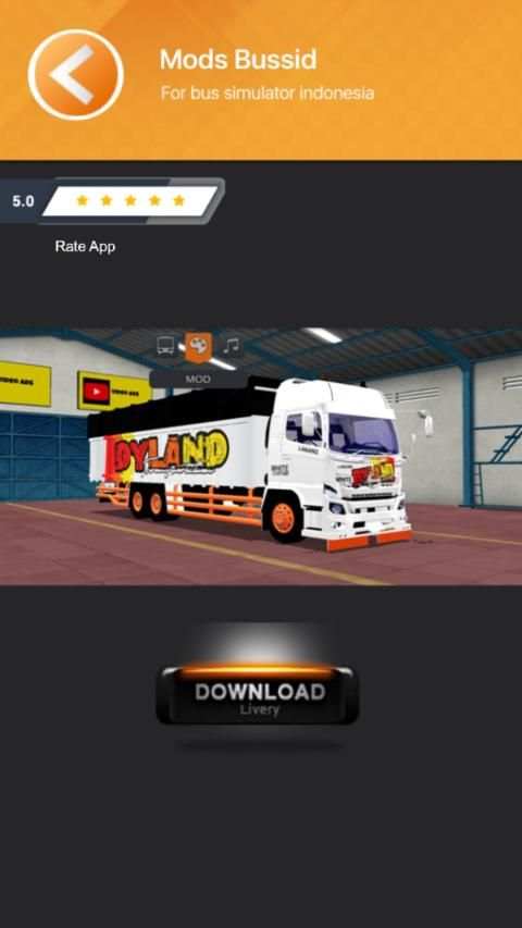 Download Mod Canter Bussid screenshot 1