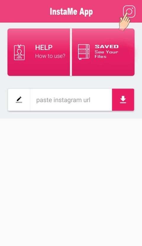 InstaMe App - Downloader For Instgram 6 تصوير الشاشة