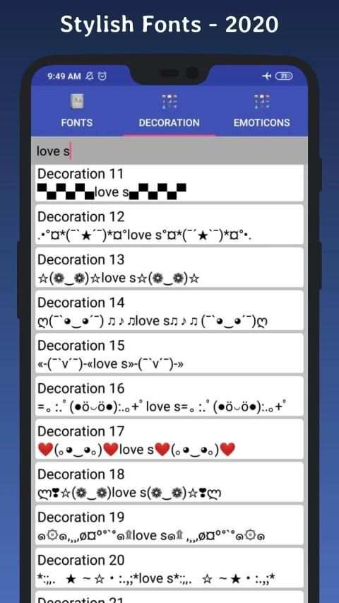 Stylish Fonts - 2020 screenshot 3