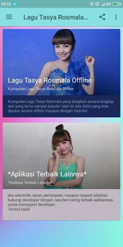 Lagu Tasya Rosmala Offline screenshot 6