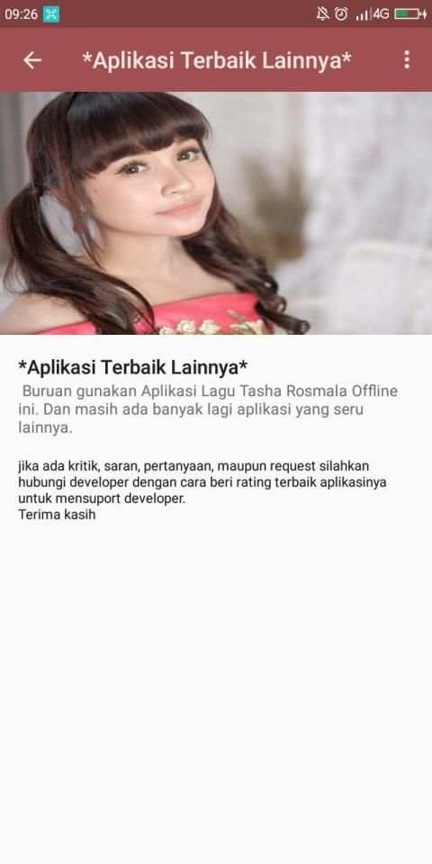 Lagu Tasya Rosmala Offline screenshot 1