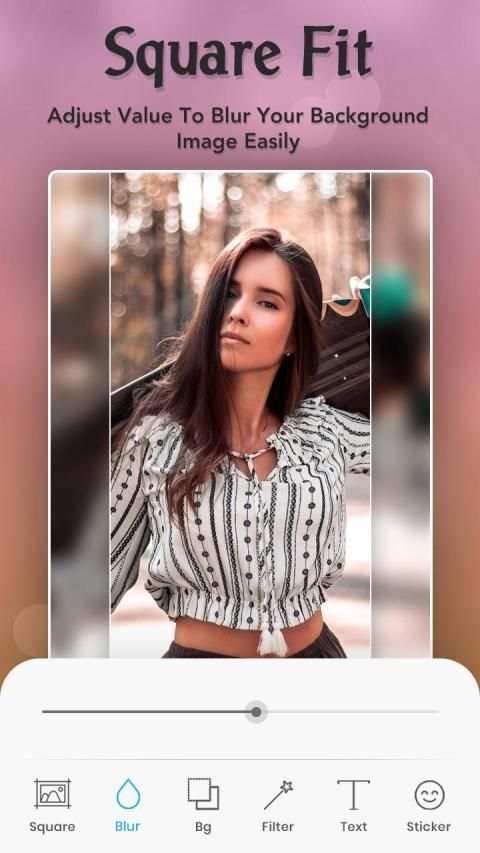 Square Fit Photo Editor - No Crop Pic Editor screenshot 5
