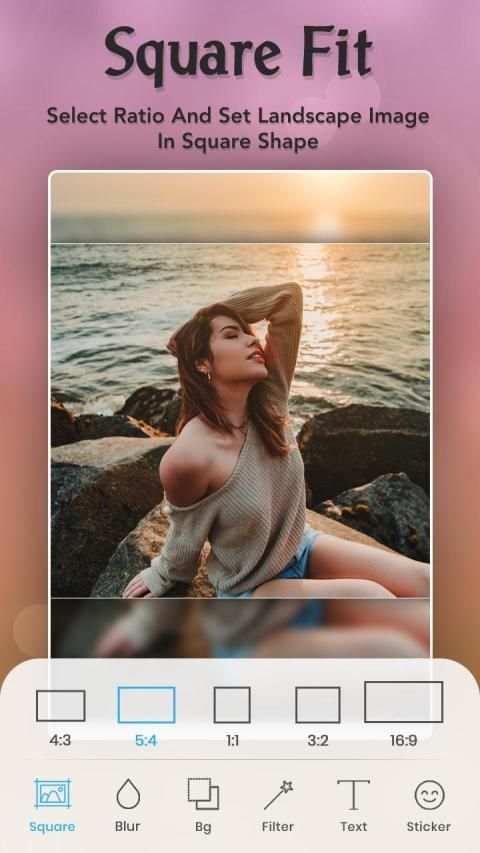 Square Fit Photo Editor - No Crop Pic Editor screenshot 6