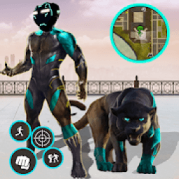 ikon Multi Stickman panther Rope Hero Gang Star Battle.