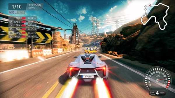 Crazy Speed Fast Racing Car screenshot 1