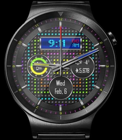LED Cube HD Watch Face Widget & Live Wallpaper screenshot 6