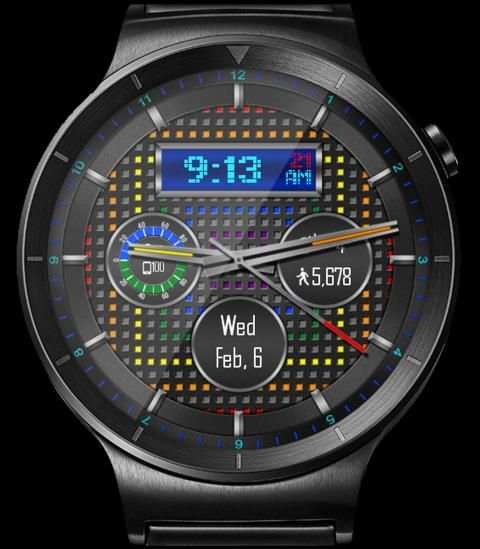 LED Cube HD Watch Face Widget & Live Wallpaper screenshot 4