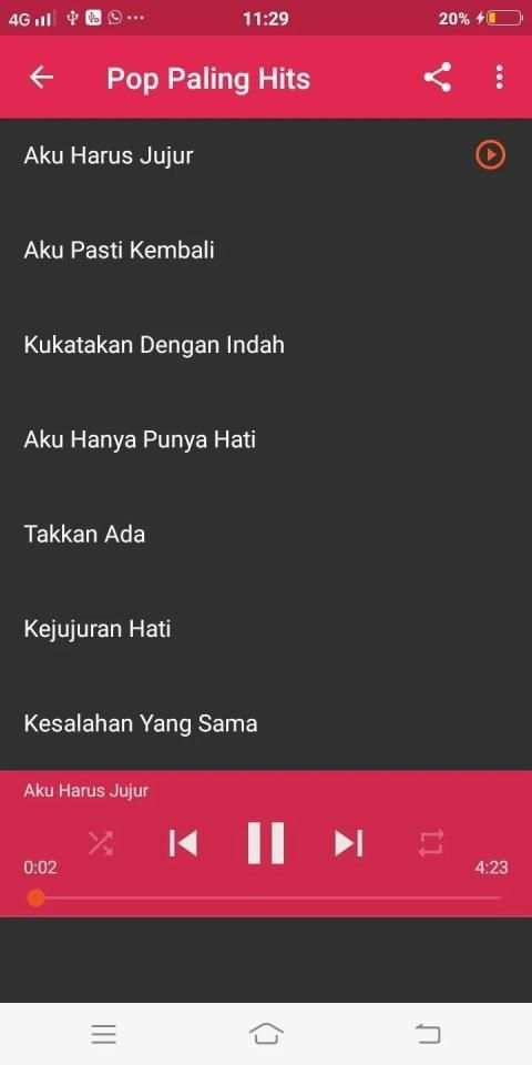 Lagu Pop 2000an Full Offline screenshot 2