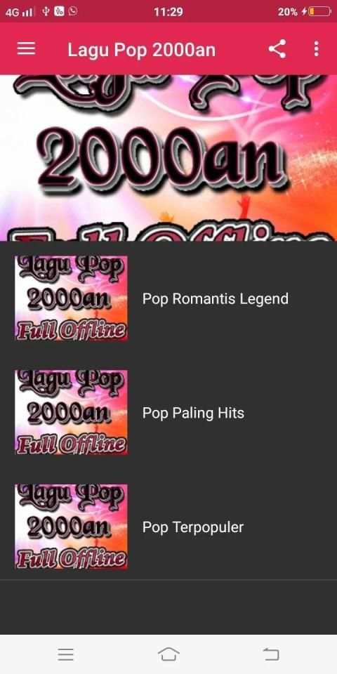 Lagu Pop 2000an Full Offline screenshot 4
