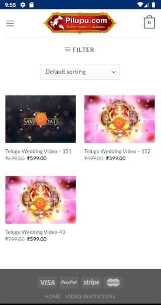Pilupu : Video Invitations Maker screenshot 2