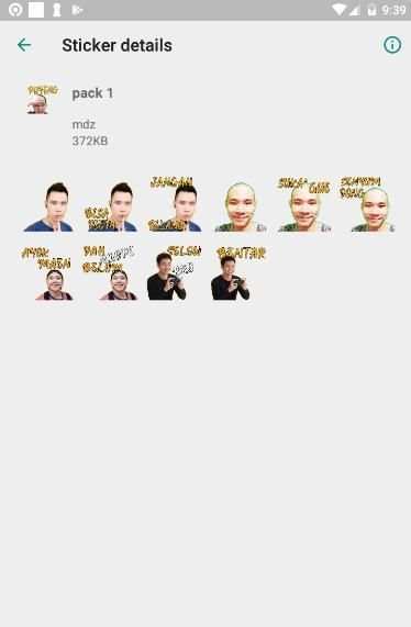 Pro Player MLBB Sticker WA screenshot 2