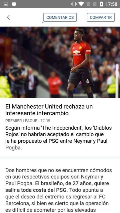 Fichajes fútbol: mercado, resultados, directo screenshot 7
