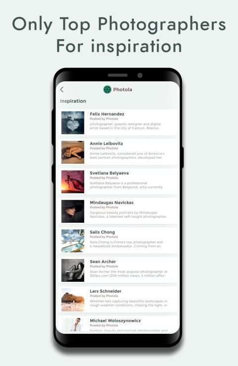 Learn photography, photo editing, tips - Photola screenshot 5