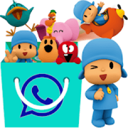 Pocoyo Stickers WhatsApp | WAStickerApps Pocoyo आइकन