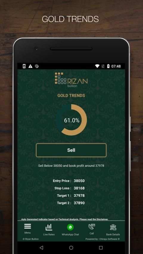 Rizan Bullion screenshot 2