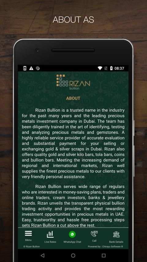 Rizan Bullion screenshot 4