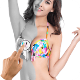 ikon Hot Bikini Color By Number - Sexy Art For Adult