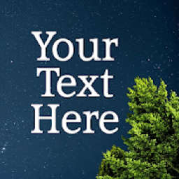 Text On Photos - Social Media Status Designer आइकन