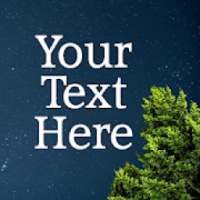 Text On Photos - Social Media Status Designer