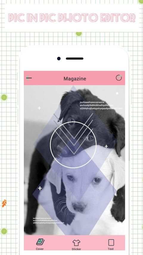 Pic IN Pic Photo editor स्क्रीनशॉट 1
