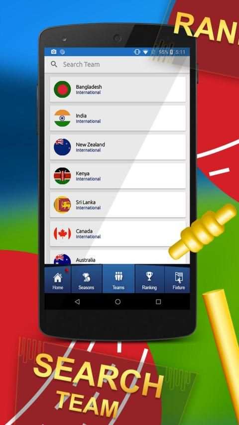 Cricket live:Matchbook,scorecard,Commentary,Match स्क्रीनशॉट 4