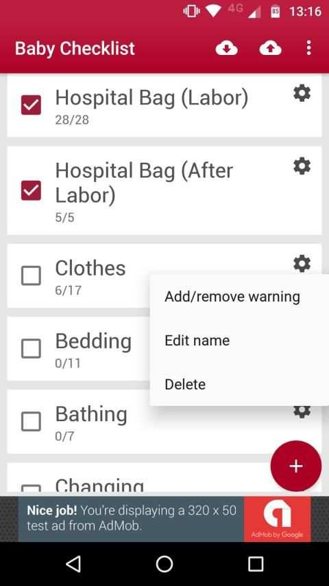 Baby Checklist - Newborn Checklist screenshot 4