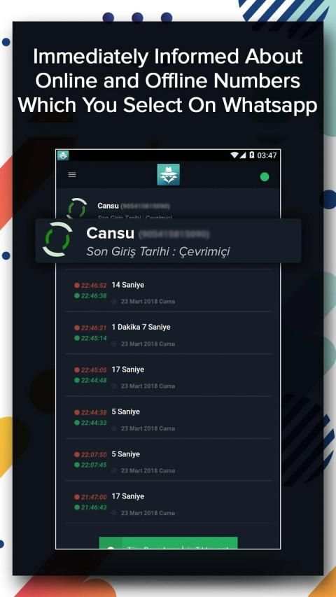 App Usage Analysis : Tracker for WhatsApp screenshot 5