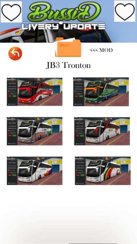 Bussid Livery Update स्क्रीनशॉट 4