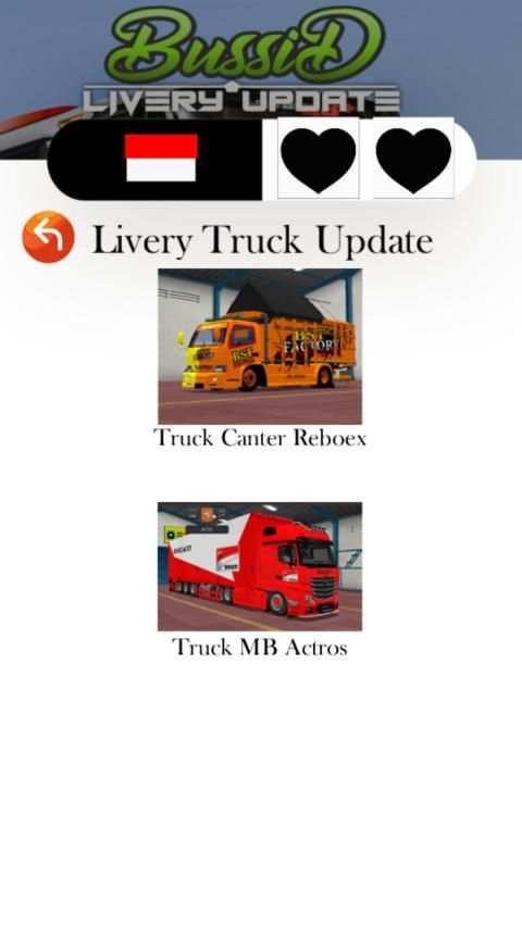 Bussid Livery Update स्क्रीनशॉट 3