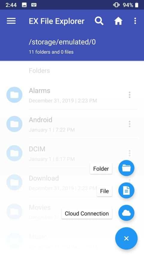 Ex File Explorer स्क्रीनशॉट 5