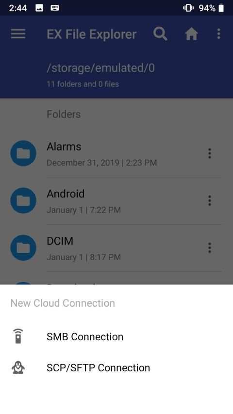 Ex File Explorer स्क्रीनशॉट 4
