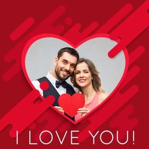 Love Photo Collage स्क्रीनशॉट 1