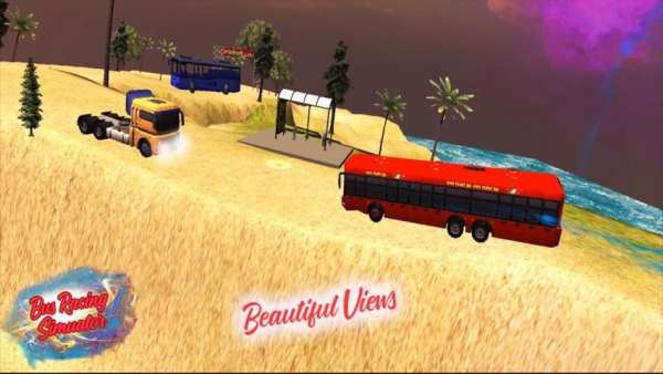 Simulator Balap Pengemudi Bus Indonesia screenshot 1