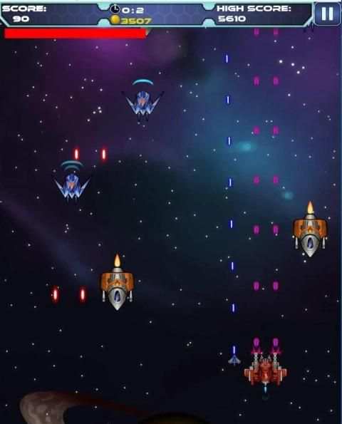 Angry Space Fighter स्क्रीनशॉट 3
