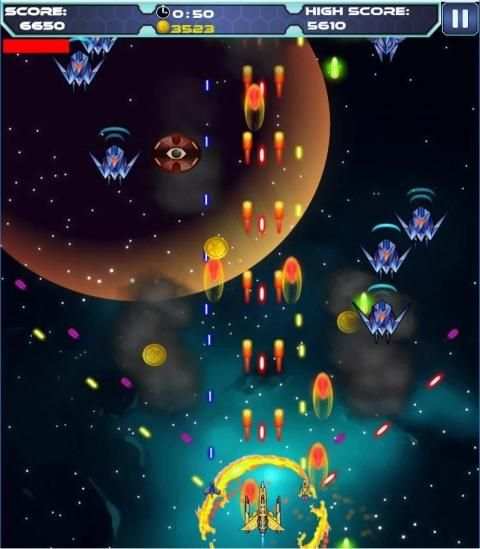 Angry Space Fighter स्क्रीनशॉट 7