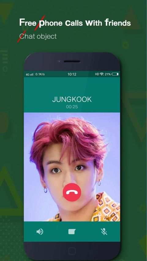 Bts Fake WhatsChat Messenger screenshot 1