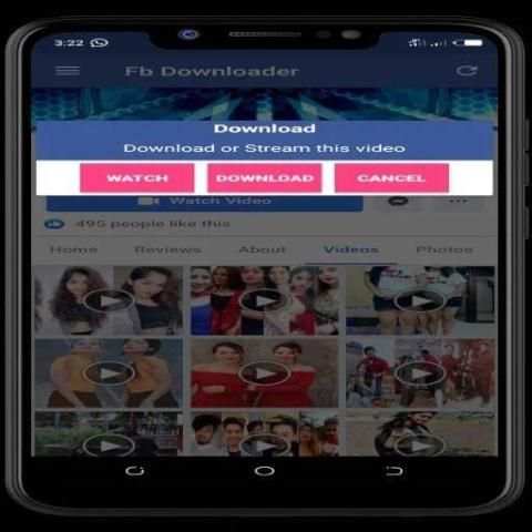 Latest Videos Downloader for Facebook screenshot 1