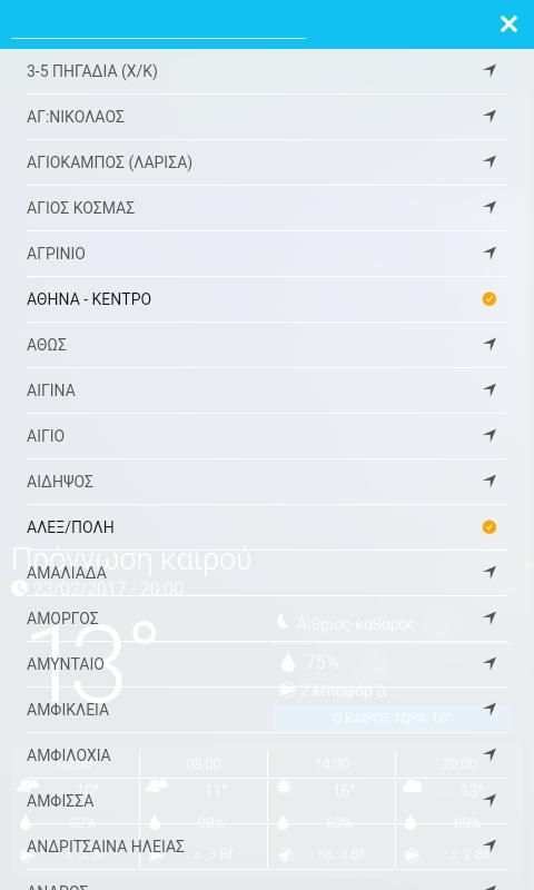 Meteo.gr स्क्रीनशॉट 2