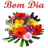 Figurinhas de Bom Dia com Flores - WAStickerApps on 9Apps
