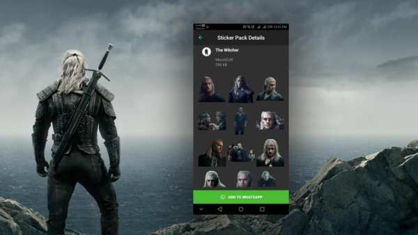 Witcher Stickers For WhatsApp screenshot 3