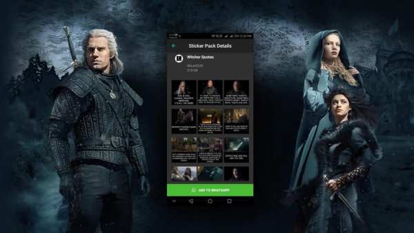 Witcher Stickers For WhatsApp screenshot 4