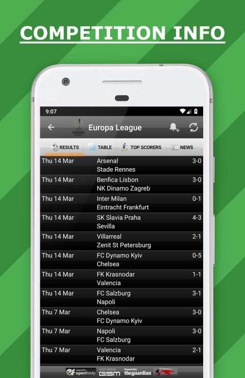 SCORE-LINE - Live Score स्क्रीनशॉट 3