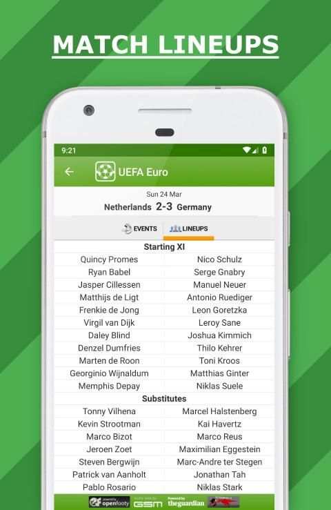 SCORE-LINE - Live Score स्क्रीनशॉट 7