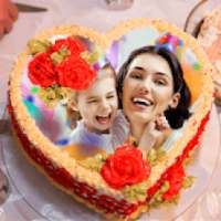 Photo On Birthday Cake : Photo Frames