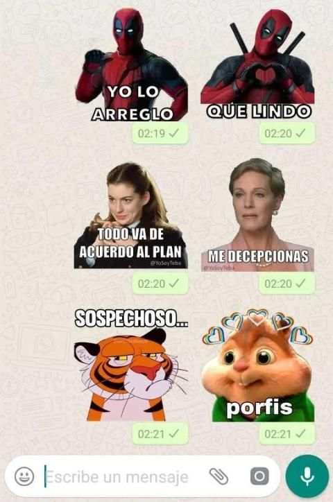 Stickers de Películas en español para WhatsApp screenshot 4